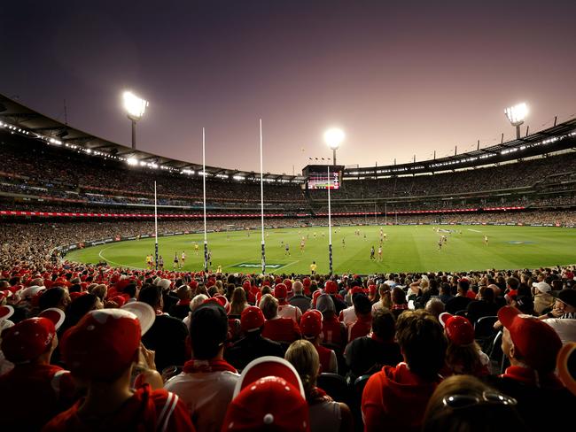 Big crowd during the Round 1 AFL match between the Collingwood Magpies and the Sydney Swans at the MCG on March 15, 2024. Photo by Phil Hillyard(Image Supplied for Editorial Use only - Phil Hillyard  **NO ON SALES** - Â©Phil Hillyard )