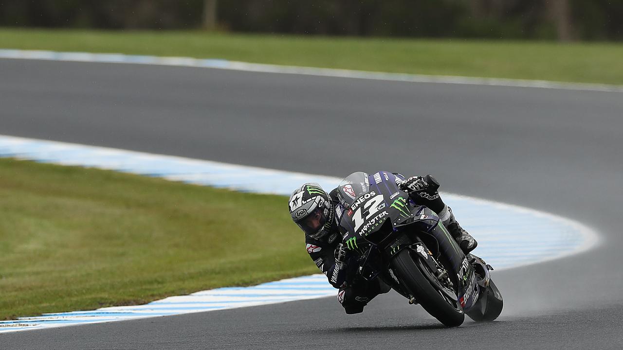 Maverick Vinales topped FP1 at Phillip Island. Picture: Robert Cianflone