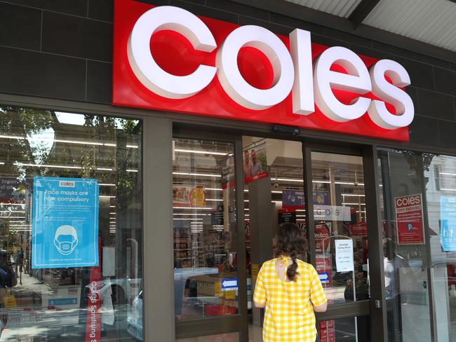 MELBOURNE, AUSTRALIA - NewsWire Photos, MARCH 19, 2021: Coles stock of the Coles supermarket in Richmond. Picture: NCA NewsWire / David Crosling