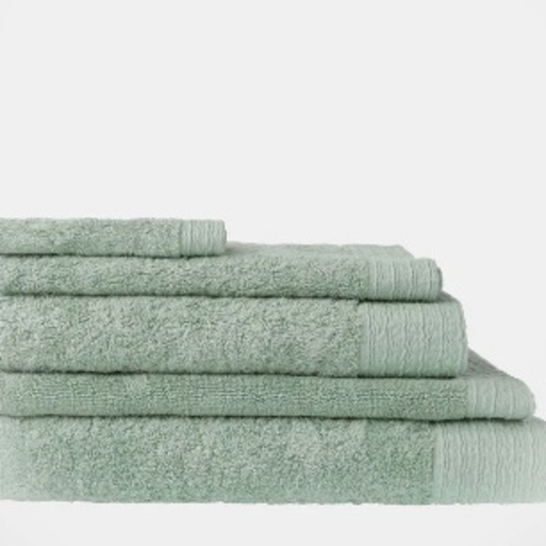 Organic cotton towels are a great sustainable choice.