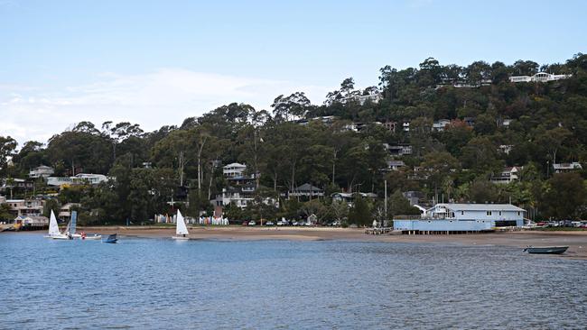 Bayview and Pittwater foreshore. Residents in Pittwater are angry over proposals to ban large animals. Picture: Adam Yip.