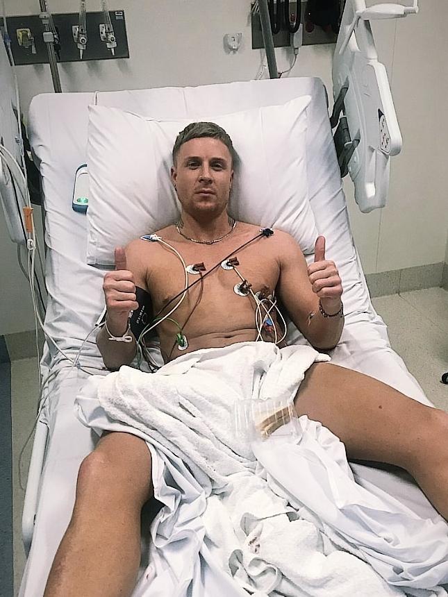 Former Bachelorette contestant Paddy Colliar was allegedly stabbed at a party in Adelaide’s north on August 8 last year. Picture: Instagram