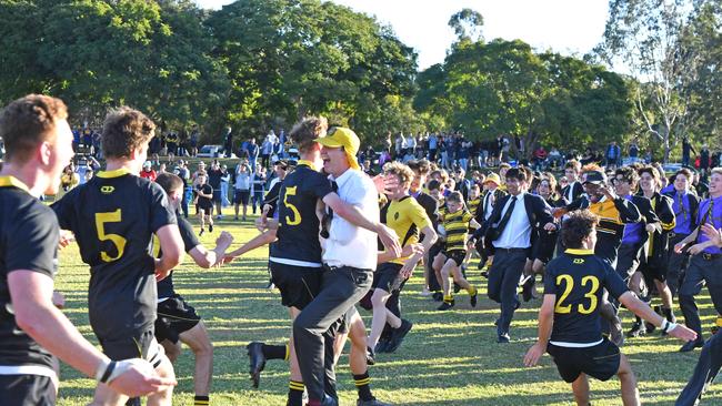 St Laurence's College crowned AIC champs. Saturday June 12, 2021. Picture, John Gass