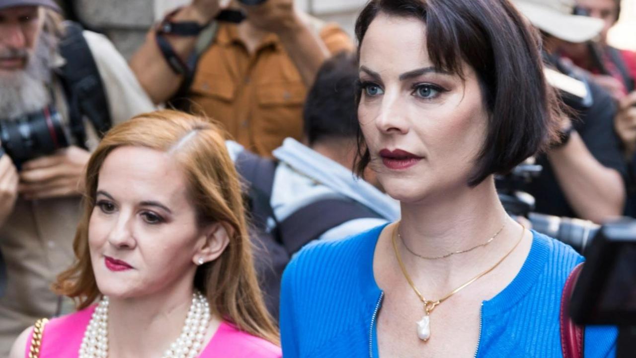 Victims Elizabeth Stein and Sarah Ransome pictured arriving at court for the sentencing. Credit: EPA