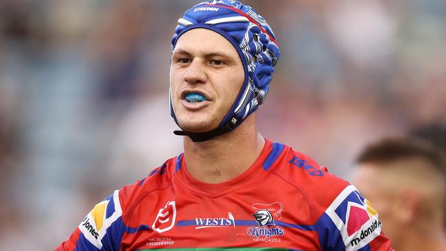 Kalyn Ponga has struggled so far since his switch to five-eighth. Picture: AAP