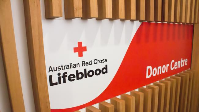 <b>REBRAND: From today, the Australian Red Cross Blood Service will be known as the Australian Red Cross Lifeblood. </b>