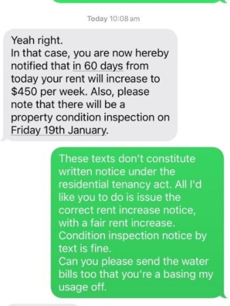 The landlord then added an extra $50 to the rent increase. Picture: AggravatingAd1810/Reddit