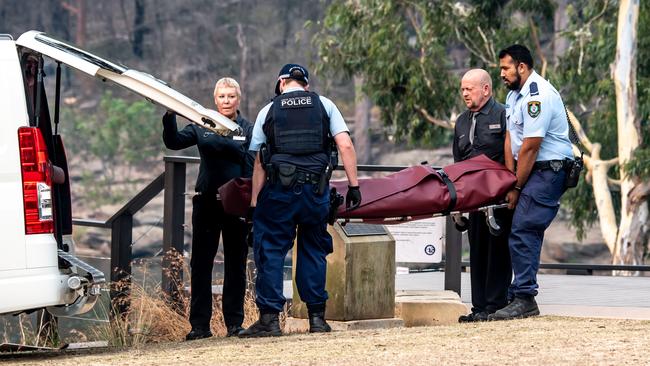 A body was pulled from Lake Parramatta hours after the boy went missing. Picture: Monique Harmer