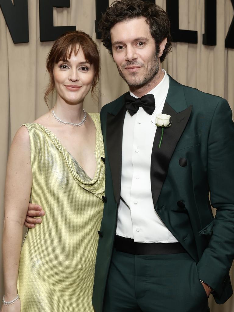 Leighton Meester and Adam Brody (Photo by Emma McIntyre/Getty Images for Netflix)