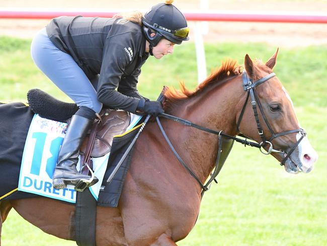 Duretto will step out for the Matt Cumani camp this spring.