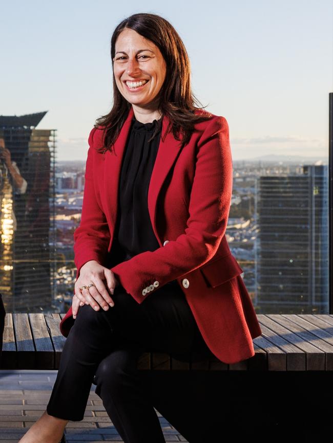 Transurban CEO Michelle Jablko. Picture: Aaron Francis