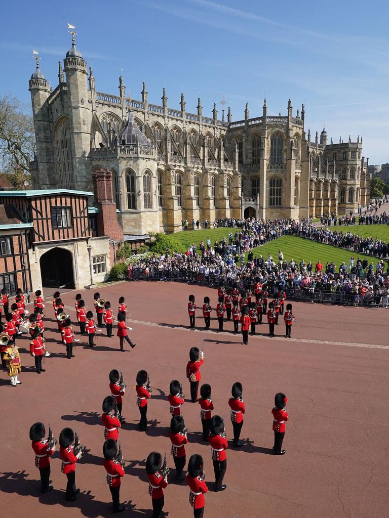 Victoria Barracks, where the impostor spent the night, are just 400 metres from where The Queen lives. Picture: AFP.