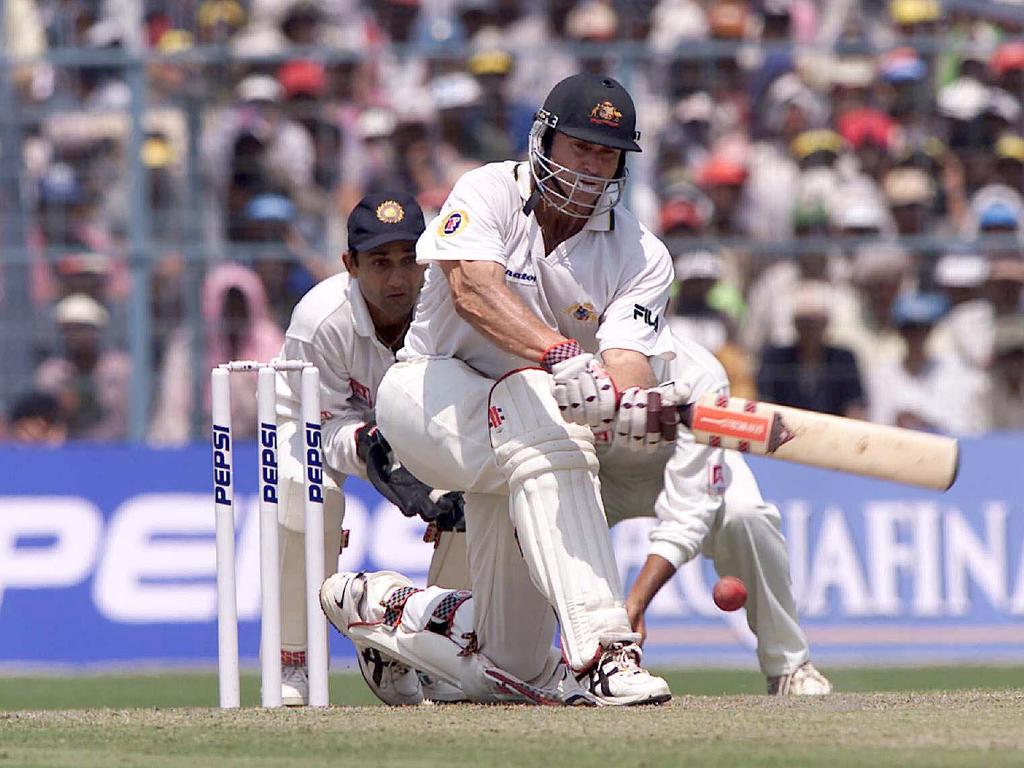 Matthew Hayden was like a dog with a bone learning how to play the sweep ahead of Australia’s 2001 tour of India.