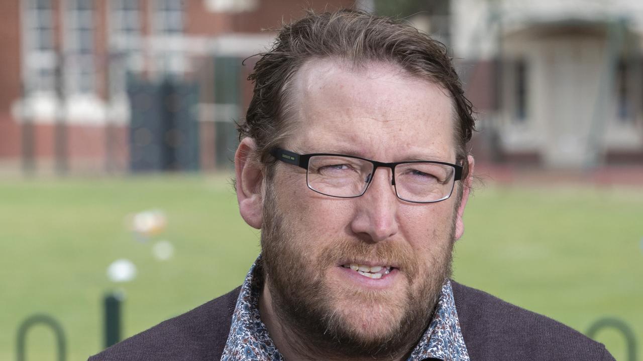 AEU President David Genford. Picture: Chris Kidd