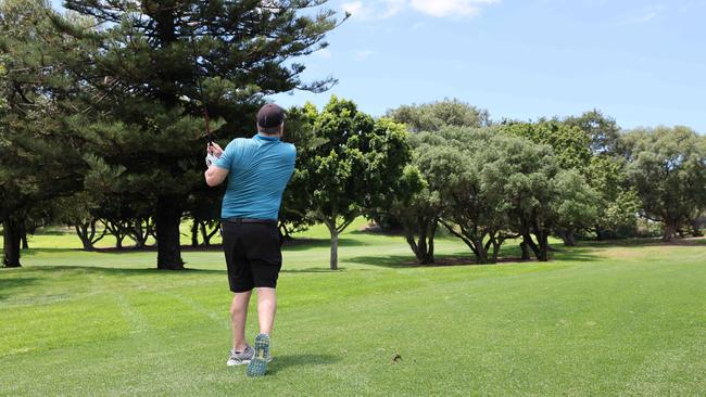 The Daily Telegraph 4.12.23 General view generic scenes at Moore Park Golf course. Picture: Rohan Kelly