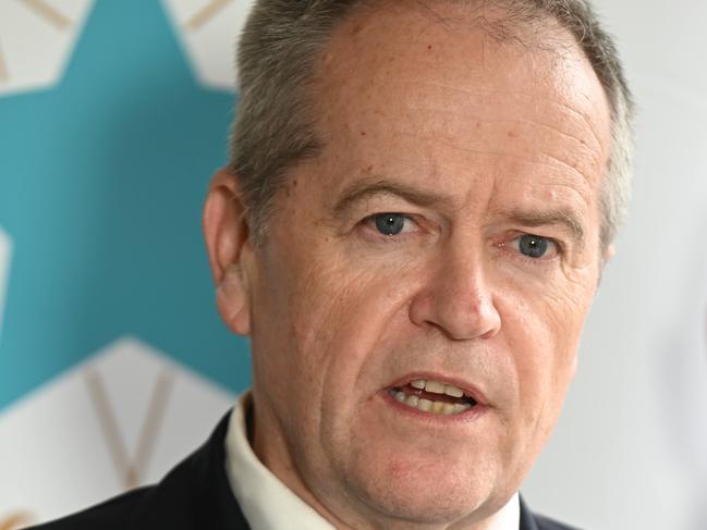 NDIS Minister Bill Shorten says predatory providers should be ashamed. Picture: Lyndon Mechielsen