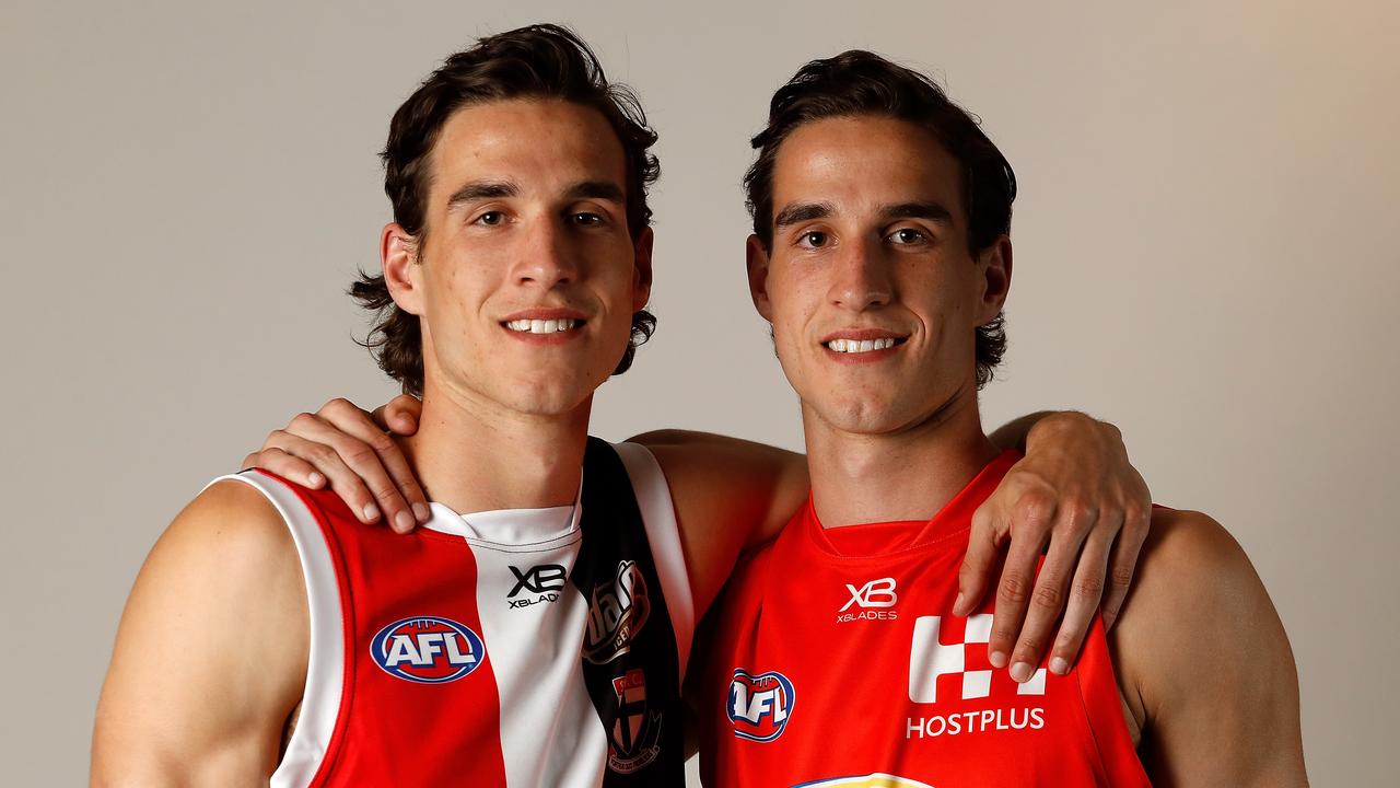 Max and Ben King. Photo: Adam Trafford/AFL Media/Getty Images