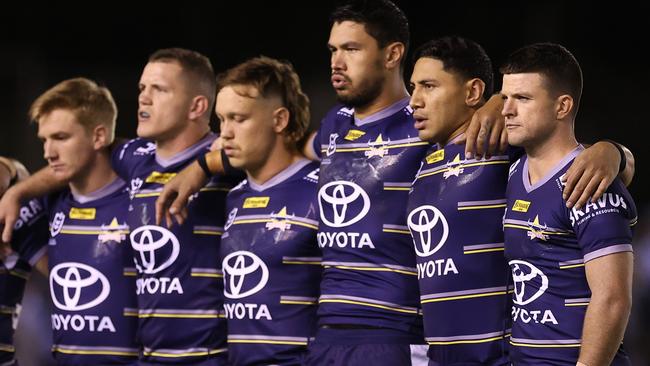 Chad Townsend (right) is a team leader. Picture: Mark Kolbe/Getty Images