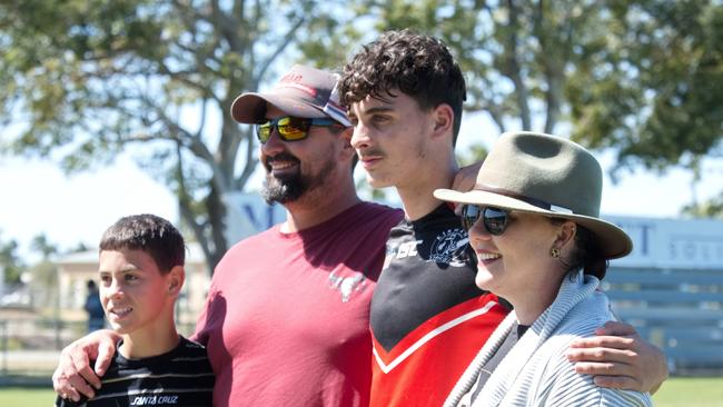 Ignatius Park College and Kirwan State High School teams take on St Brendanâ€™s College Yeppoon teams in Queensland state rugby league semi finals at Mackay on Wednesday, August 24, 2022.
