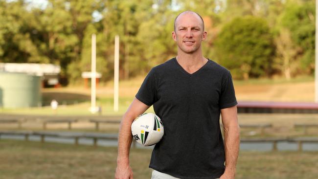 Darren Lockyer continues to inspire future rugby league stars. Picture: Josh Woning.