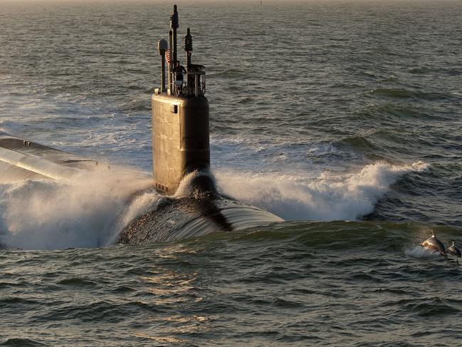 WASHINGTON (June 7, 2013) In an undated file photo provided by Huntington Ingalls Industries, the Virginia-class attack submarine Pre-Commissioning Unit (PCU) Minnesota (SSN 783) is shown during sea trials. The last of the Block II Virginia-class submarines was delivered to the Navy June 6, 2013, nearly 11 months ahead of schedule. (U.S. Navy photo courtesy of Huntington Ingalls Industries/Released) 130607-O-ZZ999-010Join the conversationhttp://www.facebook.com/USNavyhttp://www.twitter.com/USNavyhttp://navylive.dodlive.milhttp://pinterest.comhttp://plus.google.com