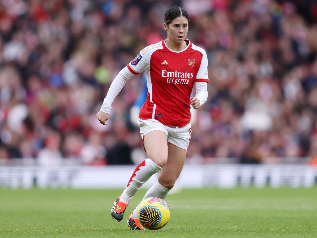 Kyra Cooney-Cross will head down under with Arsenal this year. Picture: Getty