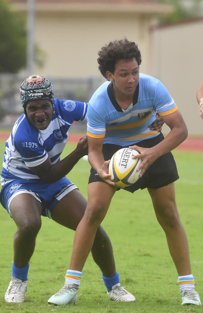 QLD Rugby Union State Championships (17-18 years boys) at the Townsville Sports Precinct. Picture: Evan Morgan