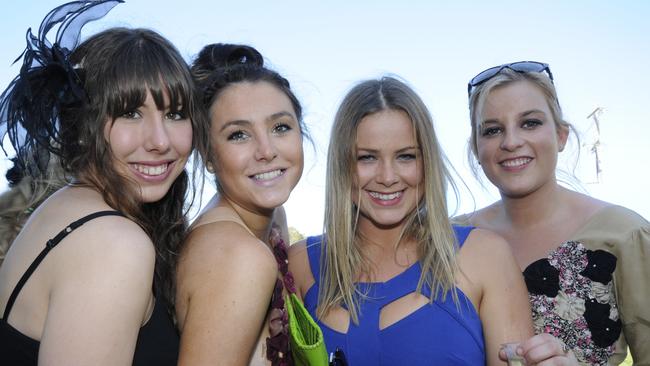 Hayley Bordin, Rachel Phillips, Zahli Lowe and Lauren Casey. Picture: Doug Eaton
