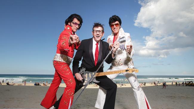 A myriad of stars will again gather for the Surfers Paradise Elvis Presley celebration, Viva Surfers Paradise this coming July – tickets are on sale now. Picture: Tim Marsden