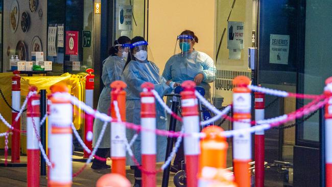 Outbreaks have been triggered by leaks from hotel quarantine. Picture: Aaron Francis/The Australian