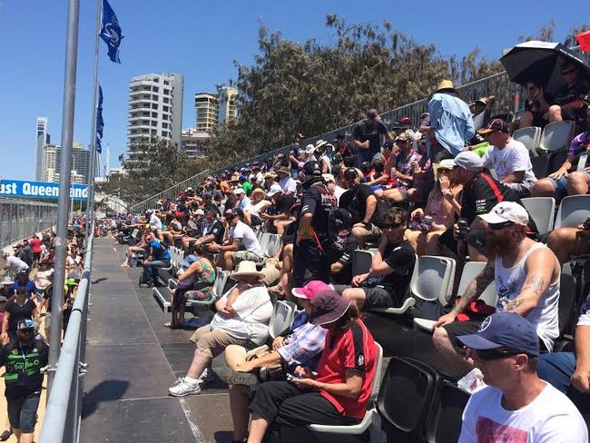 All the action from the GC600. Pic: Kathleen Skene