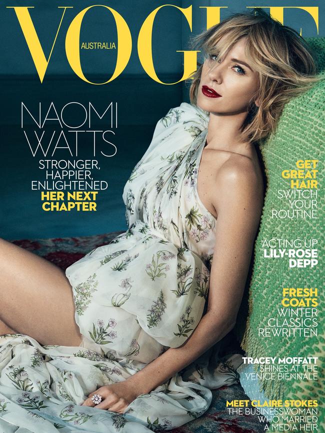 Watts talks parenting and life after divorce in June’s Vogue Australia.