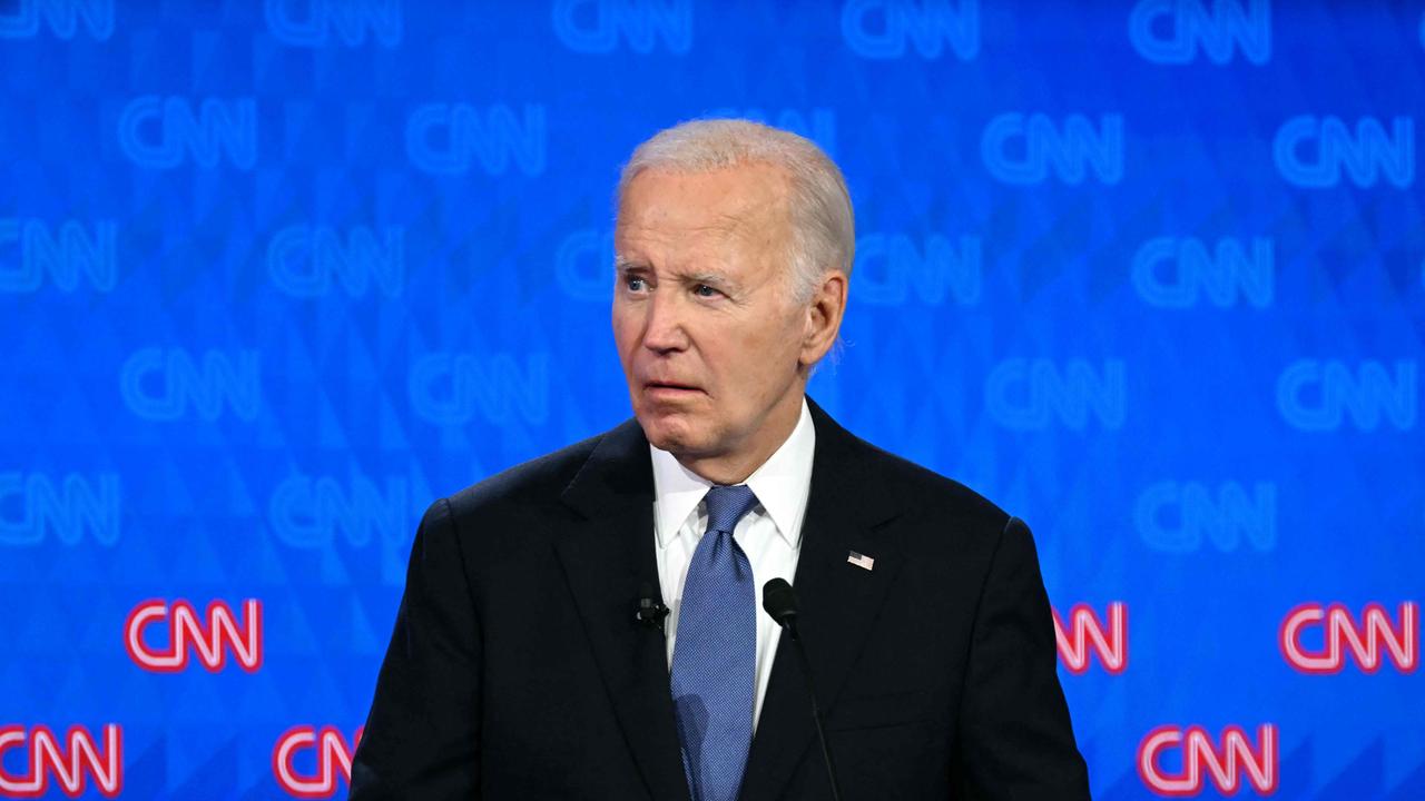This was a career-ending debate for Biden says body language expert Katia Loisel. Picture: AFP