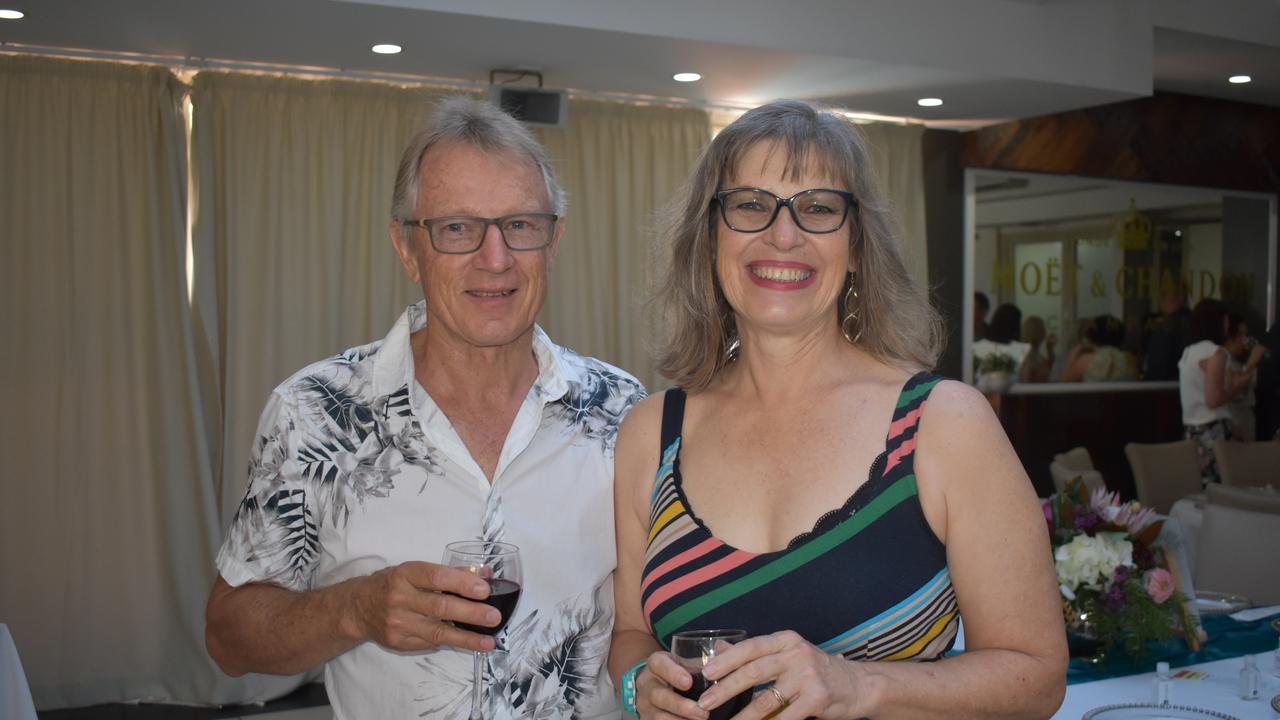 Ben Ottenhof and Cheryl-Ann Hamel at the Dalrymple Day Coal Terminal Nude Lunch 2020 event