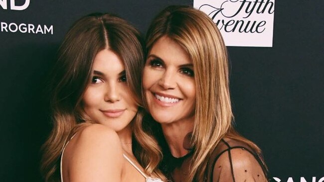 Olivia Jade with mother and actress Lori Loughlin. Picture: Instagram