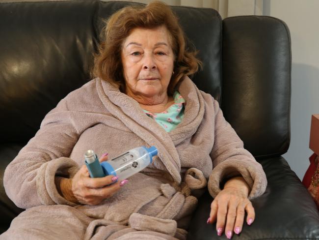 HARROWING: Pauline Allen, 67, of MacDonald Park, says she feared for her safety while waiting in Lyell McEwin Hospital’s Emergency Department on Monday.<b/>Picture: DEAN MARTIN/AAP