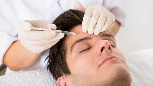 There has also been an increase in men having Botox.