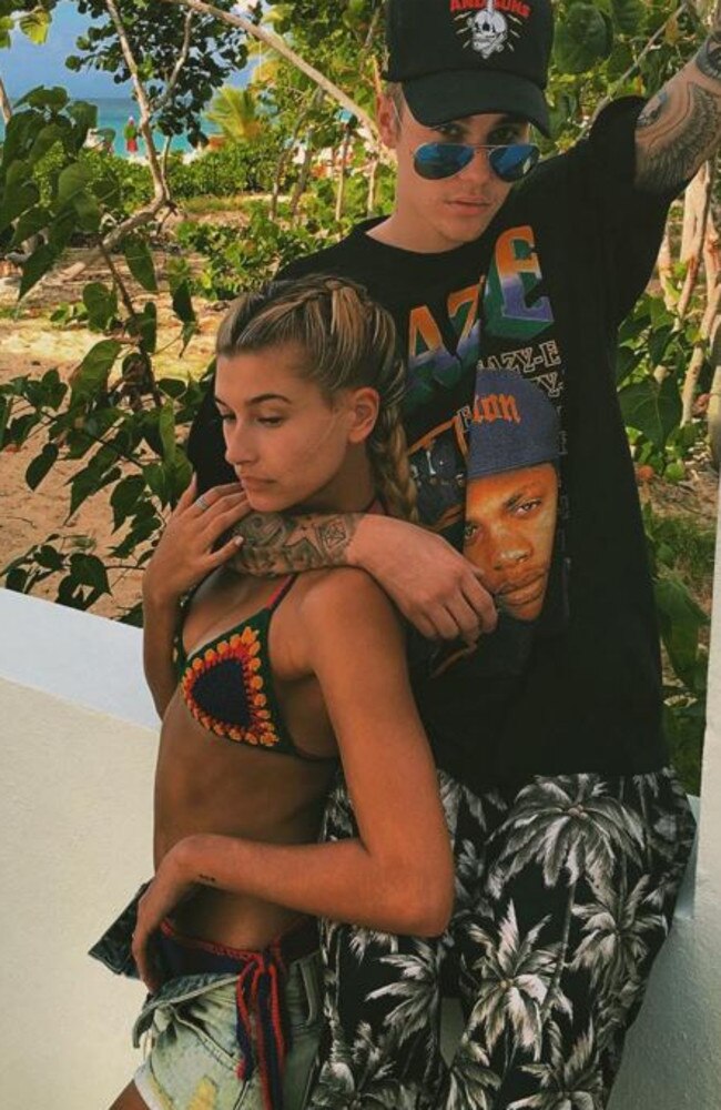 Justin Bieber and Hailey Baldwin are reportedly getting married. Picture: Instagram