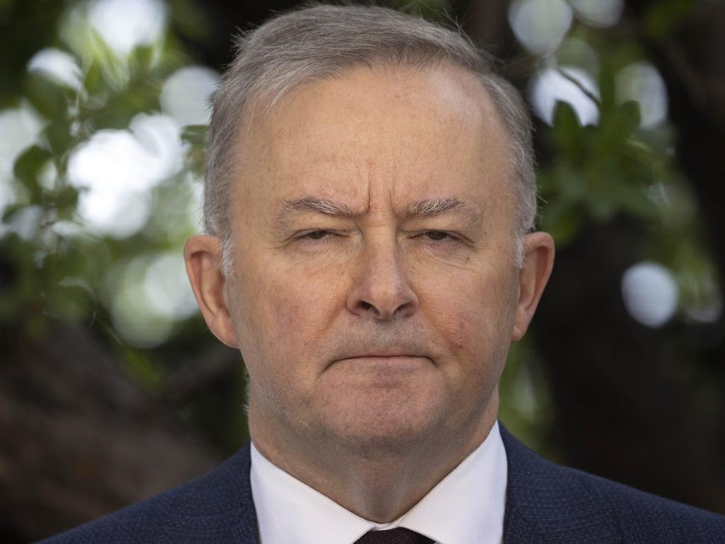 Anthony Albanese maintains that Labor will remain strong on climate change despite replacing his climate and energy spokesman. Picture: NCA NewsWire / Gary Ramage