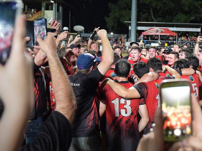 Will Litchfield get the chance to celebrate a third consecutive NRL NT grand final victory after the Bears’ 25-18 win over Palmerston in the major semi-final? Picture: PATRINA MALONE