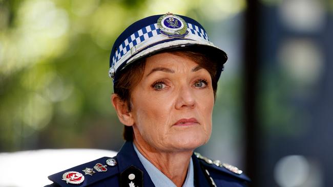 NSW Police Commissioner Karen Webb complained about Deputy Commissioner Mal Lanyon to the Premier. Picture: Nikki Short