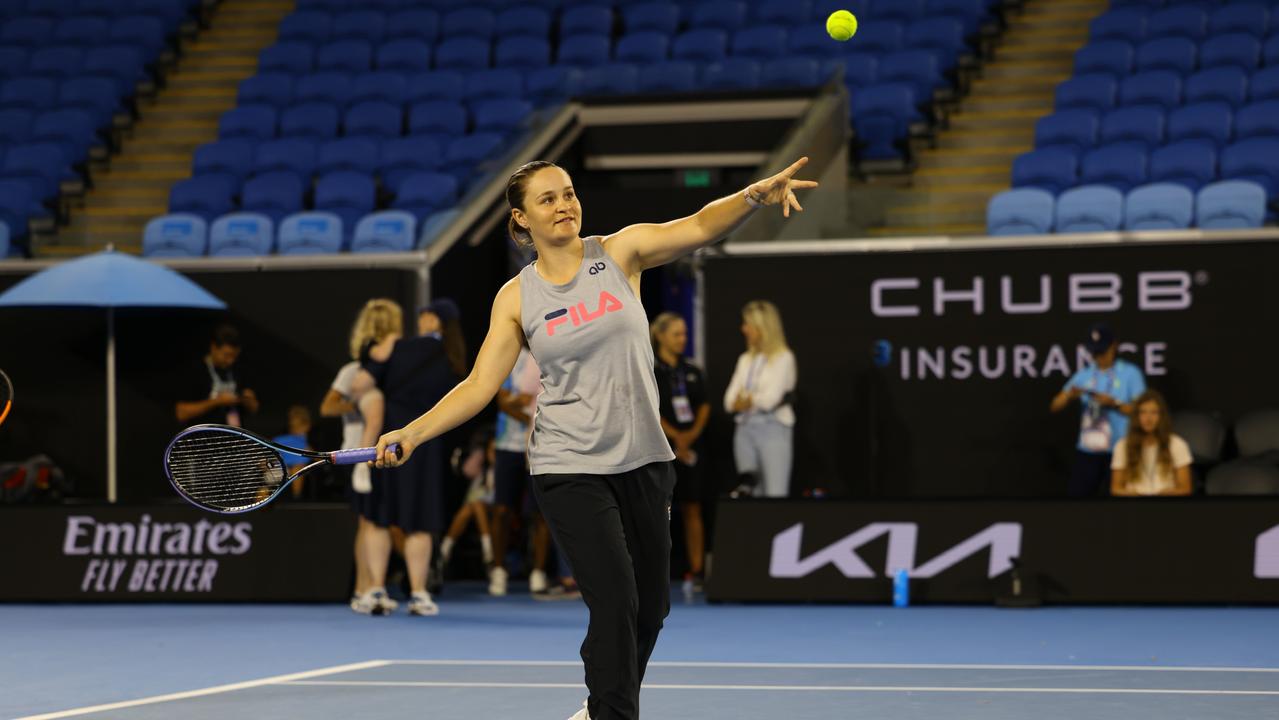 Australian Open winner Ash Barty is in the sights of the Prime Minister. Picture: Kim Landy/Getty Images