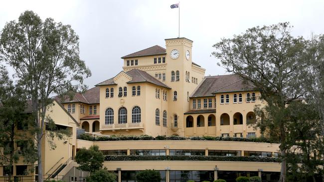 Brisbane Boys College in Toowong. Picture: Steve Pohlner.