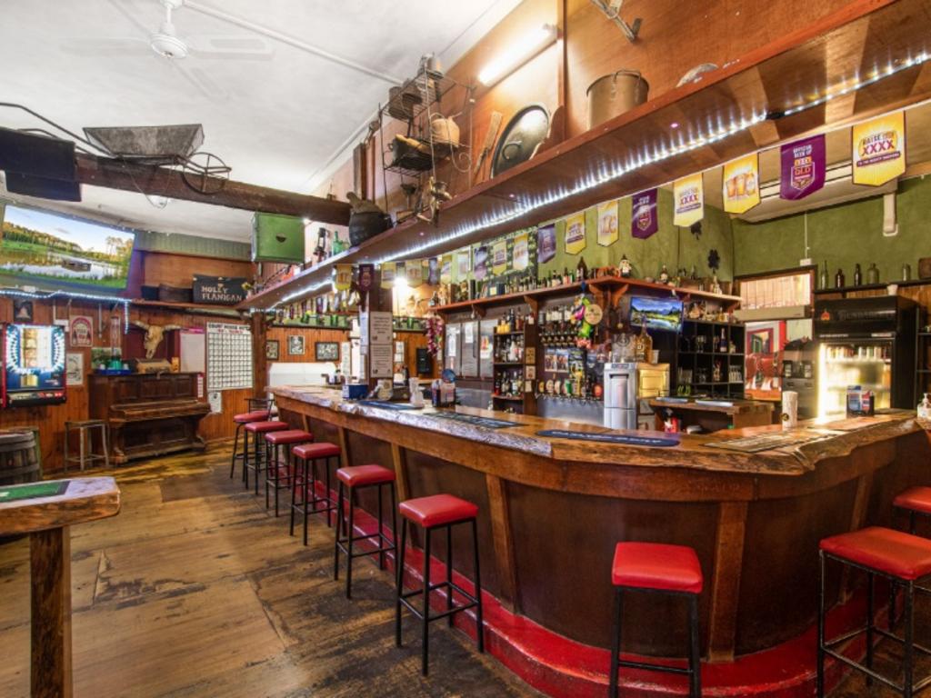 Inside Charters Towers' historic Court House Hotel. Picture: Supplied.