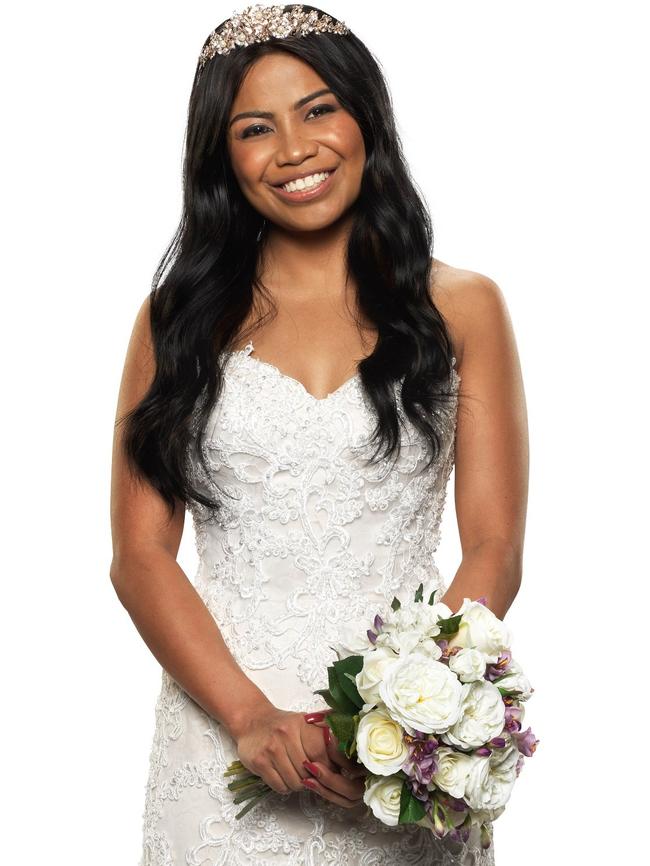 Cyrell Paule was a participant in the 2019 season of Married At First Sight. Picture: Nine