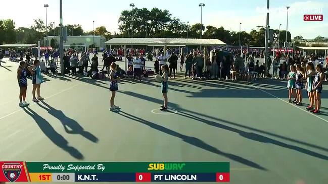 REPLAY: SA Country Netball Championships - Port Lincoln vs Kowree Naracoorte Tatiara (U13's Div 1B) Court 6