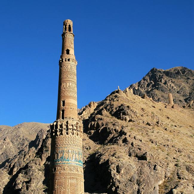 The Minaret of Jam in Afghanistan.