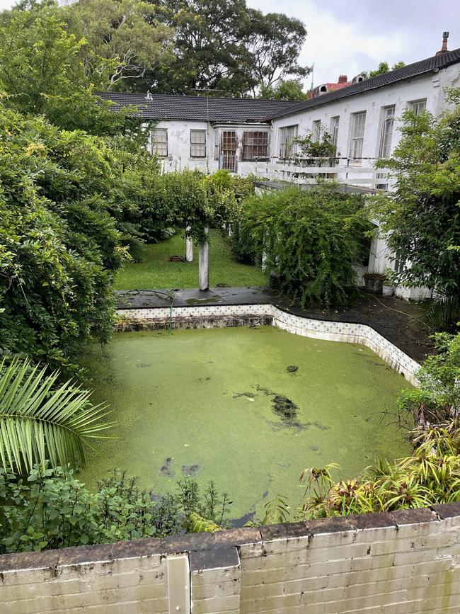 The pool at one of the properties.