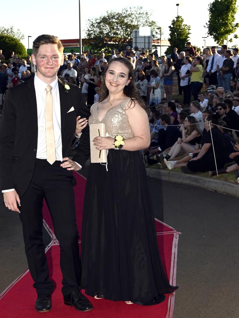 Toowoomba Christian College year 12 formal at Highfileds Cultural Centre. Jamie Trefz and Tom Dawson.