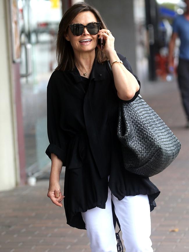 The former Today host looked relaxed during her shopping trip. Picture: DIIMEX